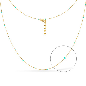 Фото Золотое колье Francelli (арт. 351331жз)