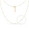 Золотое колье Francelli (арт. 351331жз)