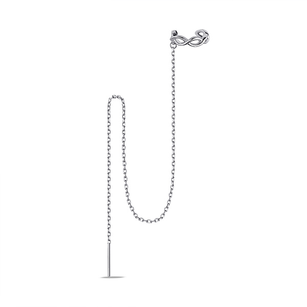 Серебряная серьга-каффа (арт. 7502/9729я) – изображение 1