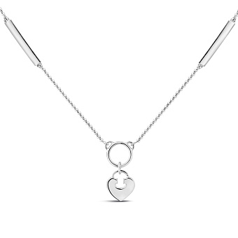 Колье из белого золота  (арт. 351382б)