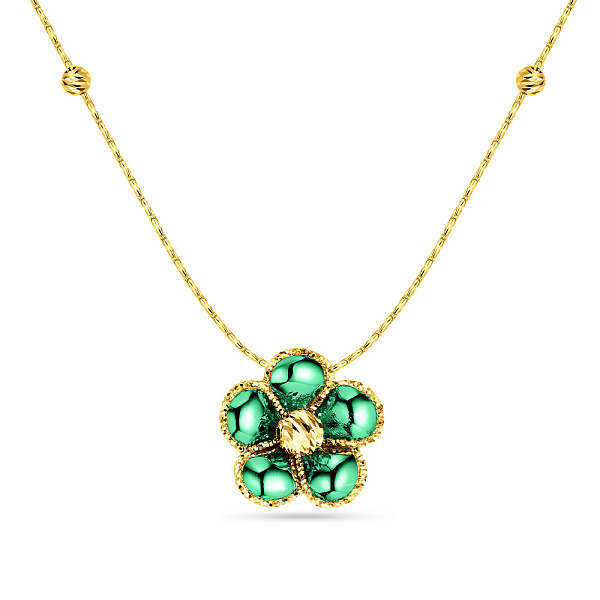 Кольє з жовтого золота Francelli (арт. 352362жз) – зображення 1