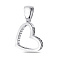 Подвес из серебра с фианитами (арт. 7503/4207) – изображение 1