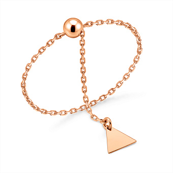 Каблучка Fly з золота з ланцюжком (арт. 1401188)