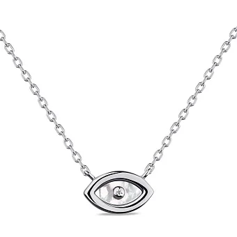 Срібне кольє Око (арт. 7507/2122п)