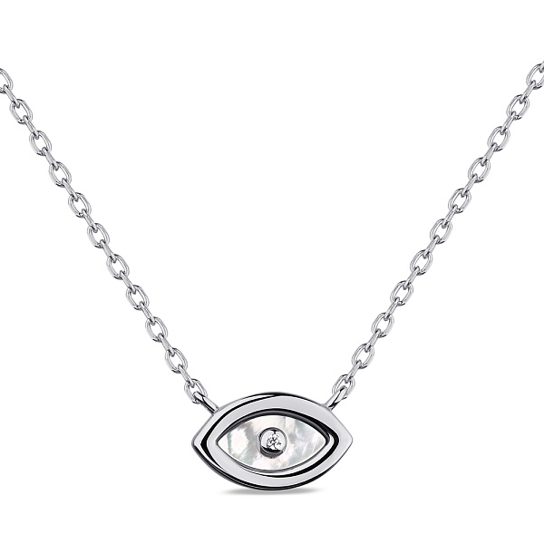 Серебряное колье Глаз (арт. 7507/2122п) – изображение 1