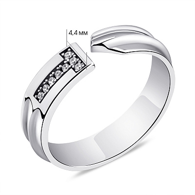 Серебряное кольцо с фианитами (арт. 7501/5118)
