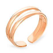 Фаланговое двойное золотое кольцо (арт. 140700ф)