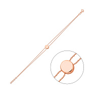 Фото Браслет из красного золота (арт. 324932)