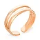 Фаланговое двойное золотое кольцо (арт. 140700ф) – изображение 1