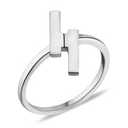 Серебряное кольцо без камней (арт. 7501/501кп)