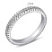 Серебряное кольцо с дорожкой из фианитов (арт. 7501/8158) – изображение 2