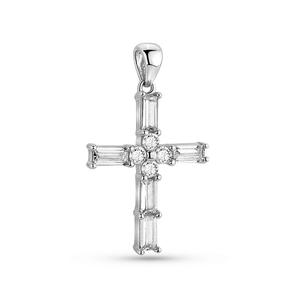 Серебряный подвес с фианитами (арт. 7503/4351) – изображение 1