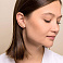 Серьги-клаймберы из желтого золота (арт. 1091510ж) – изображение 3
