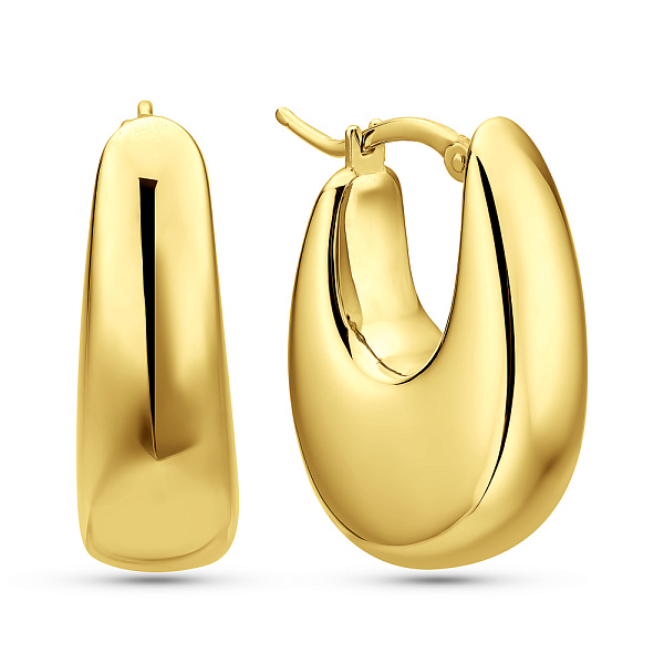 Золотые серьги Francelli (арт. е1091762/20ж) – изображение 1