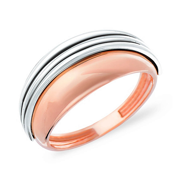 Золотое кольцо без камней (арт. 152063) – изображение 1