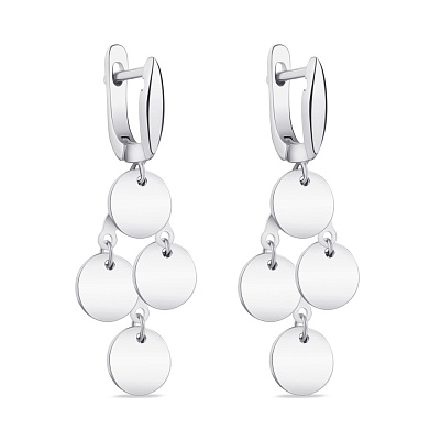 Срібні сережки-підвіски Trendy Style (арт. 7502/4176)