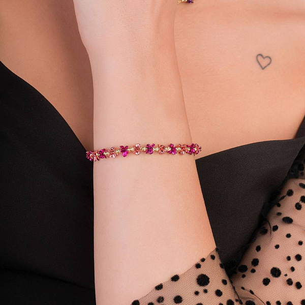 Браслет из желтого золота Francelli (арт. 326561жмлнр) – изображение 2