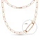 Золотое колье Francelli (арт. 352413) – изображение 4