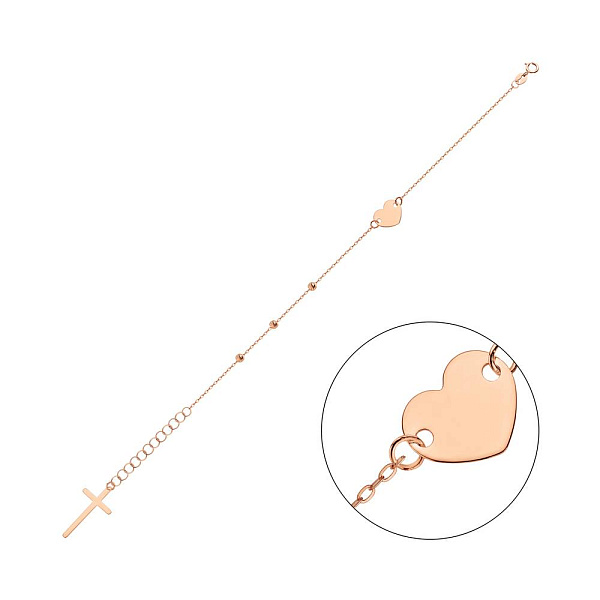 Браслет из красного золота (арт. 326958) – изображение 1