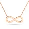 Кольє з червоного золота "Нескінченність" (арт. 352289) – зображення 1