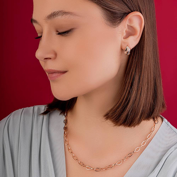 Колье из красного золота (арт. 352466) – изображение 3
