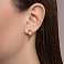 Серьги из красного золота (арт. 1101239) – изображение 2