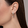 Серьги из золота с фианитами (арт. 1091460) – изображение 2