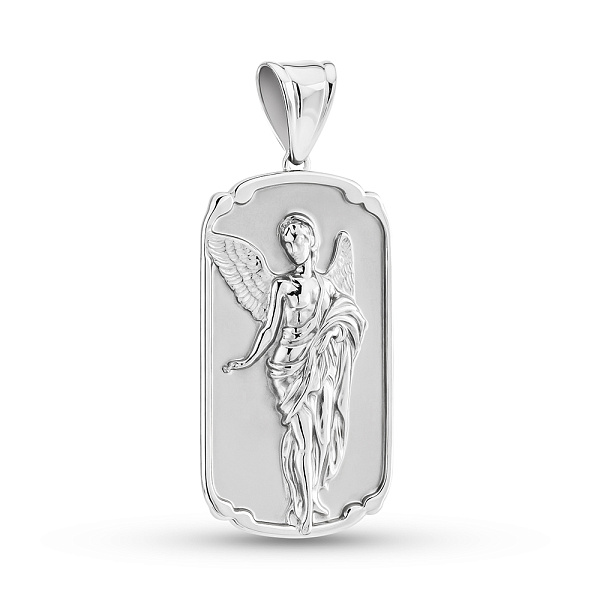 Серебряная ладанка Ангел Хранитель (арт. 7517/2-4405.0.2) – изображение 1