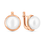 Фото Золоті сережки з перлинами (арт. 115900)