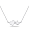 Серебряное колье Сердце (арт. 7507/2046) – изображение 1