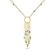 Золотое колье Francelli (арт. 352946жсбрз)