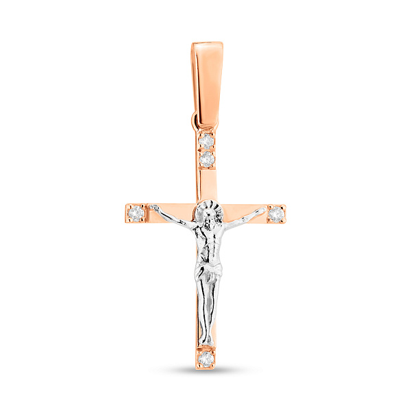 Золотой православный крестик (арт. 710047Д) – изображение 1