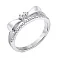 Серебряное кольцо с фианитами (арт. 7501/6772) – изображение 1
