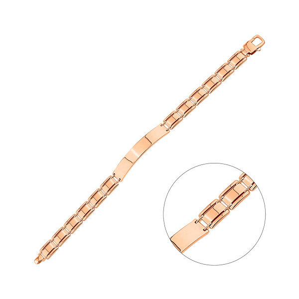 Браслет из красного золота (арт. 3261205) – изображение 1