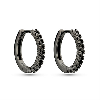 Серебряные серьги с фианитами (арт. 7502/9913/15чч)