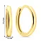 Золоті сережки кільця (арт. 103815/10ж) – зображення 2