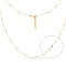 Золотое колье Francelli (арт. 351331жг)