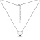 Колье из серебра Сердце (арт. 7507/1838/2) – изображение 2