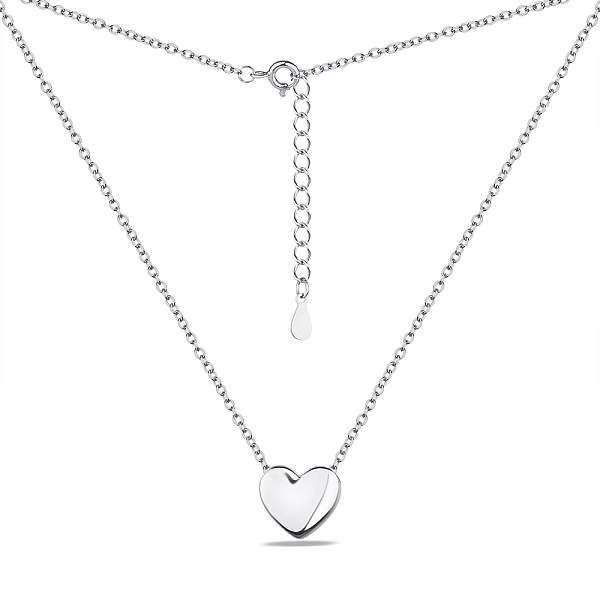 Колье из серебра Сердце (арт. 7507/1838/2) – изображение 2