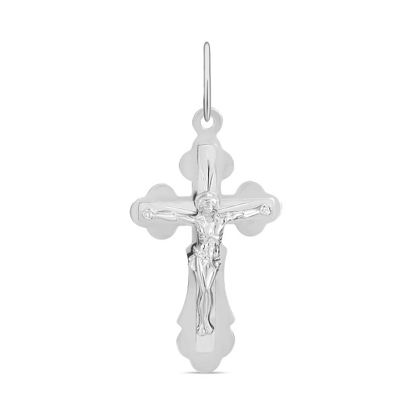 Срібний хрестик "Православний"  (арт. Х522500) – зображення 1