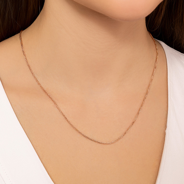 Золотая цепочка плетения Спига (арт. 303502) – изображение 2