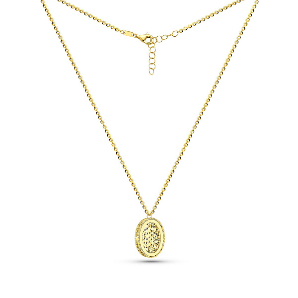 Колье из желтого золота Francelli (арт. 352659ж) – изображение 2