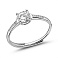Серебряное кольцо с  фианитами (арт. 7501/8074) – изображение 1