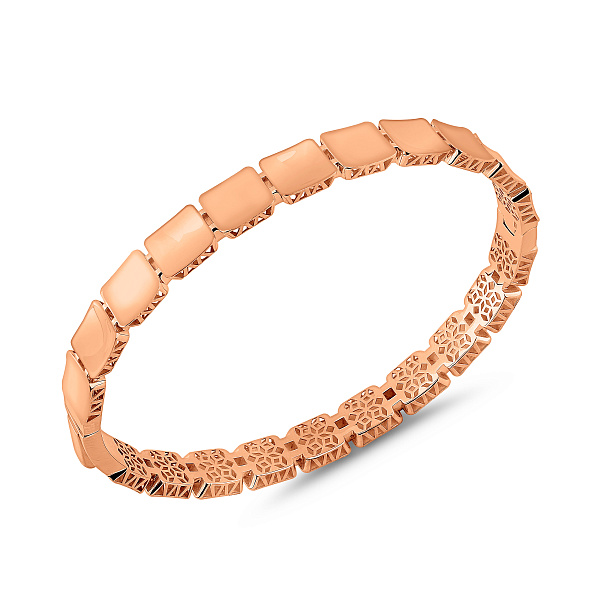 Жесткий браслет из красного золота (арт. 3261387) – изображение 1