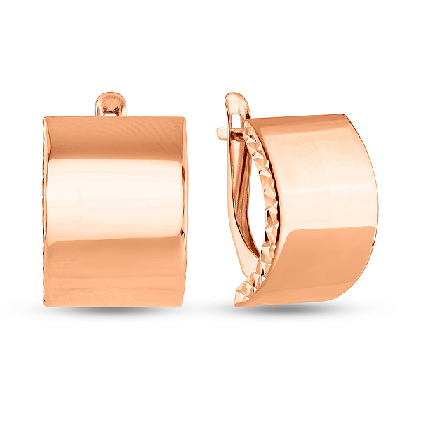 Сережки з червоного золота (арт. 121400а) – зображення 1