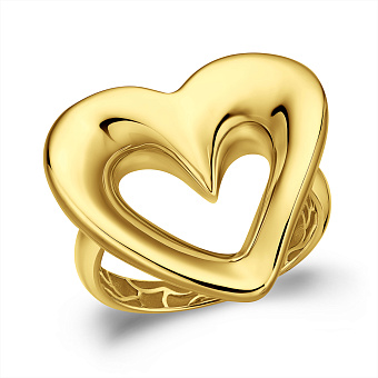 Золота каблучка Серце Francelli (арт. 141426ж)