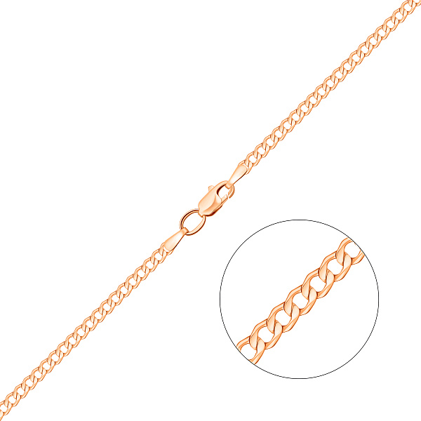 Золотая цепочка плетения Панцирное (арт. 301002п) – изображение 1