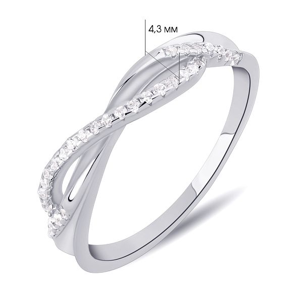 Серебряное кольцо  (арт. 7501/6029) – изображение 2
