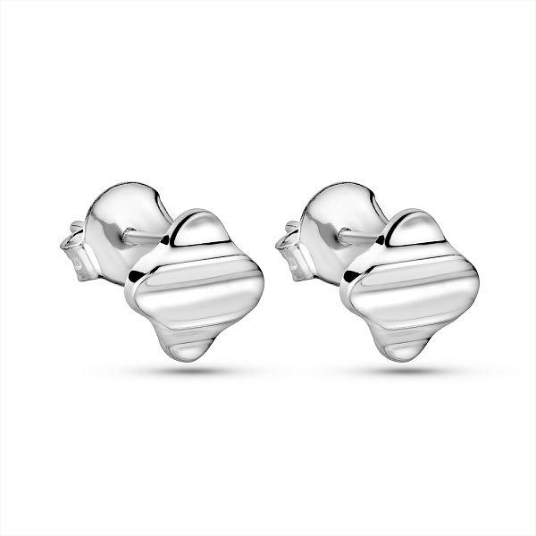 Серебряные серьги-пусеты (арт. 7518/7235) – изображение 1