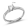 Серебряное кольцо с фианитами (арт. 7501/8086) – изображение 2